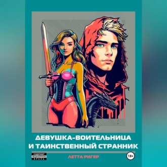 Обложка книги «Девушка-воительница и таинственный странник»
