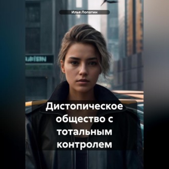 Обложка книги «Дистопическое общество с тотальным контролем»