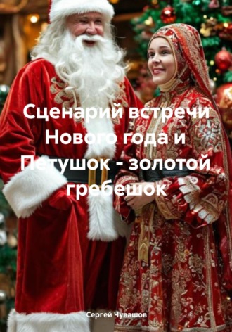 Обложка книги «Сценарий встречи Нового года и Петушок – золотой гребешок»