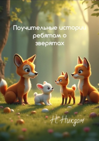 Обложка книги «Поучительные истории ребятам о зверятах»