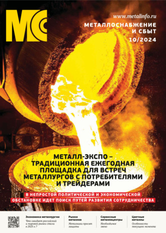 Обложка книги «Металлоснабжение и сбыт №10/2024»