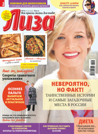 Обложка книги «Журнал «Лиза» №44/2024»