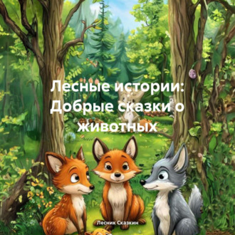 Обложка книги «Лесные истории: Добрые сказки о животных. Пять сказок»