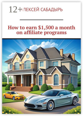 Обложка книги «How to earn $1,500 a month on affiliate programs»