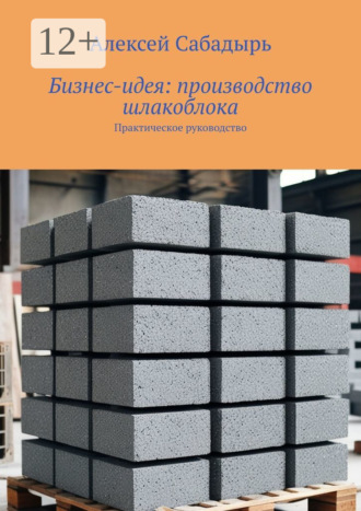 Обложка книги «Бизнес-идея: производство шлакоблока. Практическое руководство»