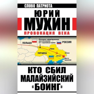 Обложка книги «Кто сбил малайзийский «Боинг». Провокация века»