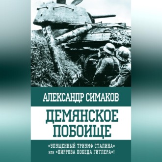 Обложка книги «Демянское побоище. «Упущенный триумф Сталина» или «пиррова победа Гитлера»?»