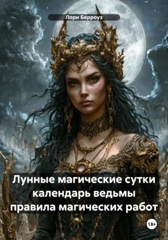 Обложка книги «Лунные магические сутки календарь ведьмы правила магических работ»