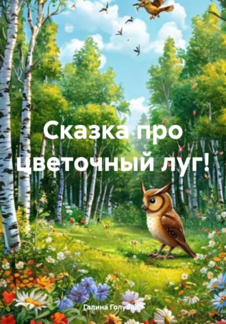 Обложка книги «Сказка про цветочный луг!»