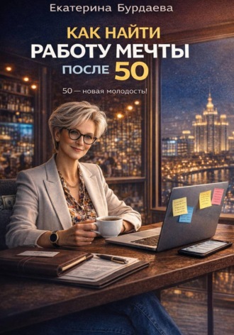 Обложка книги «Как найти работу мечты после 50»