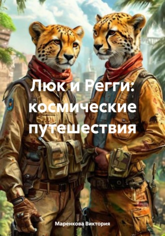 Обложка книги «Люк и Регги: космические путешествия»