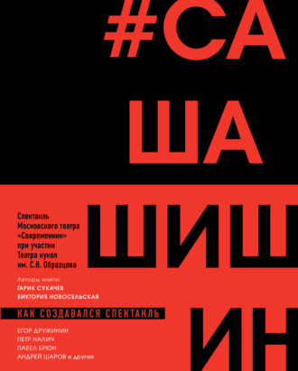 Обложка книги «Как создавался спектакль САШАШИШИН»