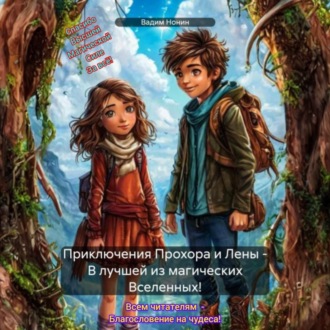 Обложка книги «Приключения Прохора и Лены – В лучшей из магических Вселенных!»