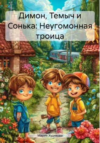 Обложка книги «Димон, Темыч и Сонька: Неугомонная троица»