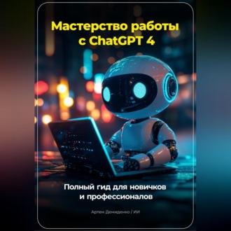Обложка книги «Мастерство работы с ChatGPT 4: Полный гид для новичков и профессионалов»