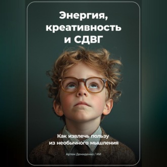 Обложка книги «Энергия, Креативность и СДВГ: Как Извлечь Пользу из Необычного Мышления»