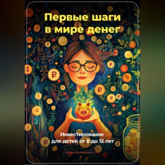 Обложка книги «Первые шаги в мире денег: Инвестирование для детей от 8 до 12 лет»