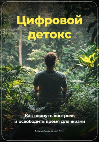 Обложка книги «Цифровой Детокс: Как вернуть контроль и освободить время для жизни»