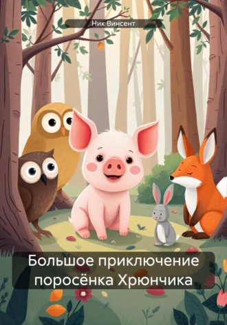 Обложка книги «Большое приключение поросёнка Хрюнчика»