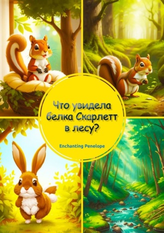 Обложка книги «Что увидела белка Скарлетт в лесу?»