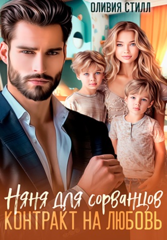 Обложка книги «Няня для сорванцов. Контракт на любовь»