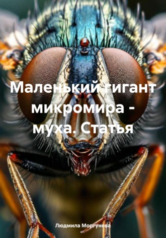 Обложка книги «Маленький гигант микромира – муха. Статья»
