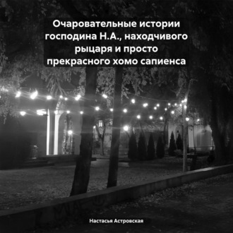 Обложка книги «Очаровательные истории господина Н.А., находчивого рыцаря и просто прекрасного хомо сапиенса»
