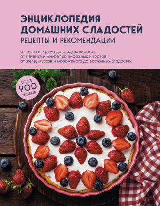 Обложка книги «Энциклопедия домашних сладостей. Рецепты и рекомендации»