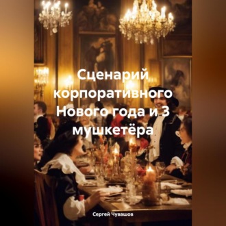 Обложка книги «Сценарий корпоративного Нового года и 3 мушкетёра»