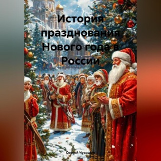 Обложка книги «История празднования Нового года в России»