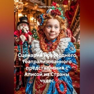 Обложка книги «Сценарий новогоднего театрализованного представления с Алисой из Страны чудес»