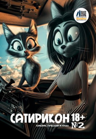 Обложка книги «Юмористический журнал «Сатирикон 18+» №2/2024»