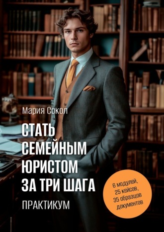 Обложка книги «Стать семейным юристом за три шага. Практикум»