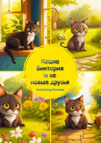 Обложка книги «Кошка Виктория и ее новые друзья»