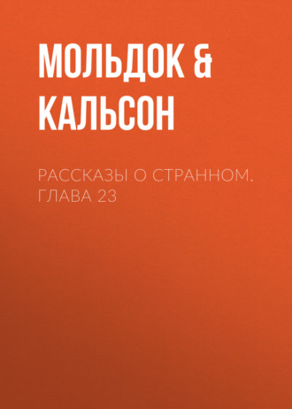 Обложка книги «Рассказы о странном. Глава 23»