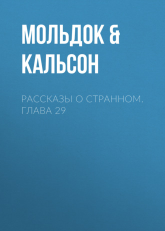 Обложка книги «Рассказы о странном. Глава 29»