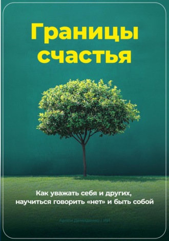 Обложка книги «Границы счастья: Как уважать себя и других, научиться говорить «нет» и быть собой»