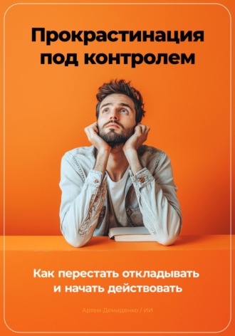 Обложка книги «Прокрастинация под контролем: Как перестать откладывать и начать действовать»