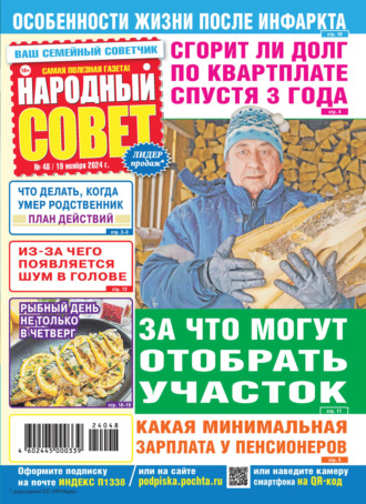 Обложка книги «Народный совет №48/2024»