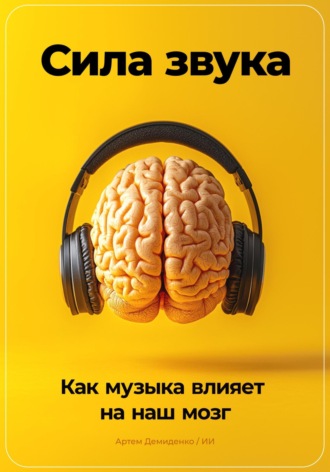Обложка книги «Сила звука: Как музыка влияет на наш мозг»