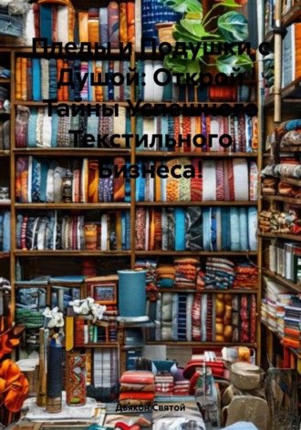 Обложка книги «Пледы и Подушки с Душой: Открой Тайны Успешного Текстильного Бизнеса!»