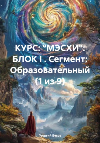 Обложка книги «Курс «Мэсхи». Блок I. Сегмент образовательный (1 из 9)»