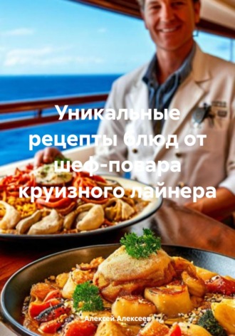 Обложка книги «Уникальные рецепты блюд от шеф-повара круизного лайнера»