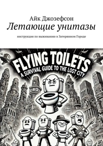 Обложка книги «Летающие унитазы. Инструкция по выживанию в Затерянном Городе»
