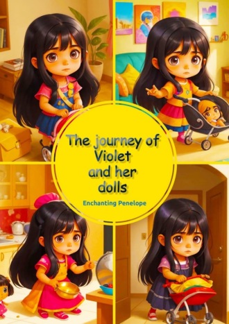 Обложка книги «The journey of Violet and her dolls»