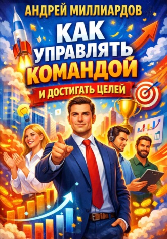 Обложка книги «Как управлять командой и достигать целей»