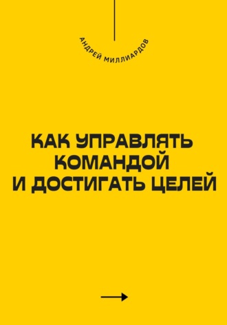 Андрей Миллиардов. Как управлять командой и достигать целей