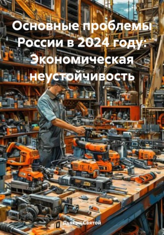 Обложка книги «Основные проблемы России в 2024 году: Экономическая неустойчивость»