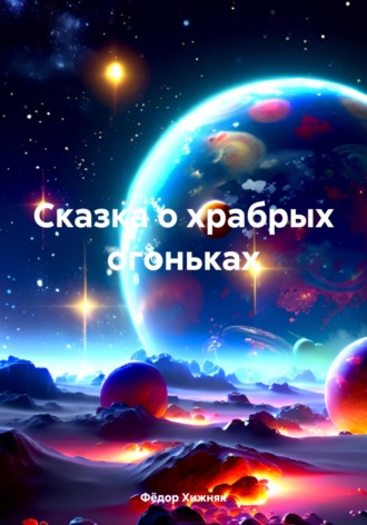 Обложка книги «Сказка о храбрых огоньках»