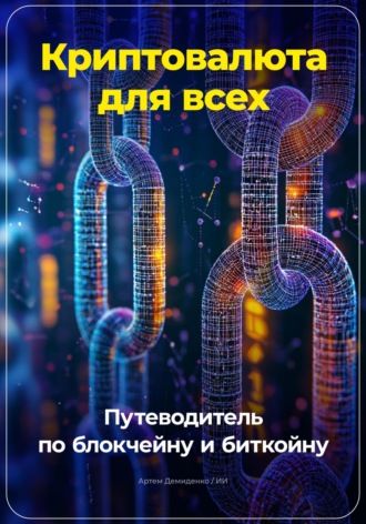 Обложка книги «Криптовалюта для всех: Путеводитель по блокчейну и биткойну»